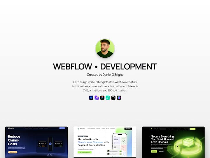 Cover image for Webflow • Website Development