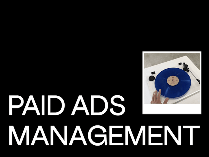 Cover image for Paid Ads Management