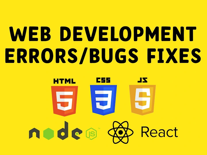Cover image for Frontend Bug fixing