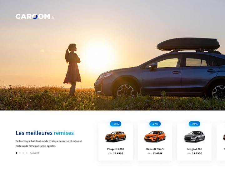 Cover image for Caroom, car price comparison