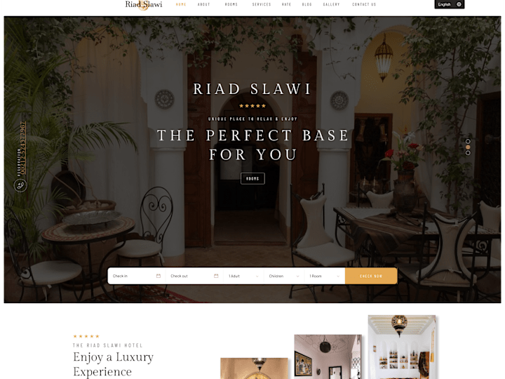 Cover image for Riad Slawi Website