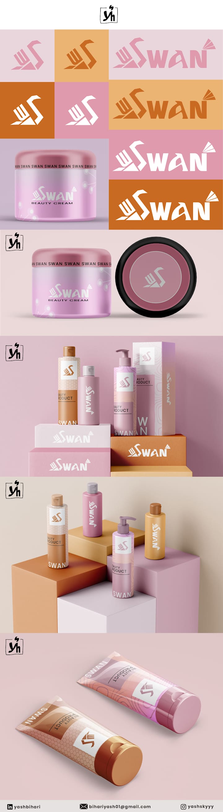 Cover image for Swan - Logo and Packaging Design
