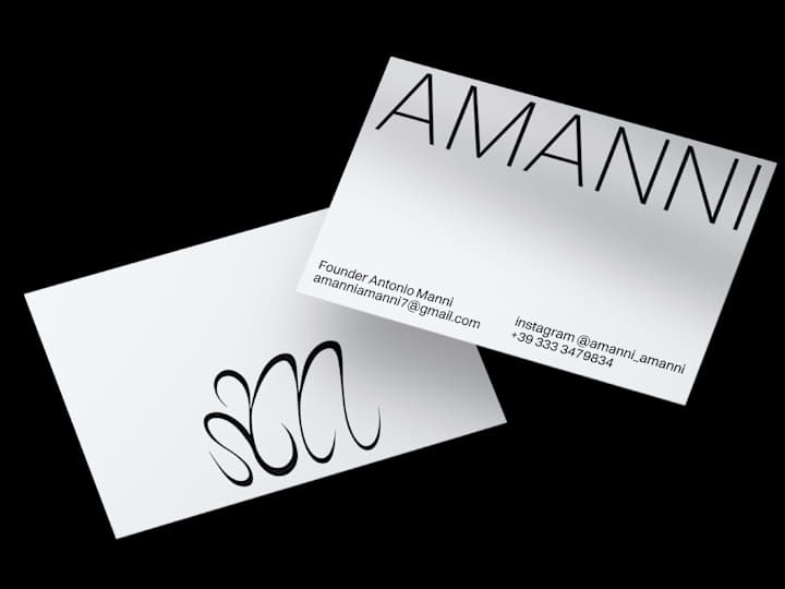 Cover image for "AMANNI" - Visual Identity