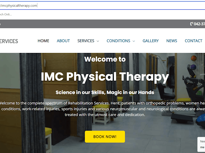 Cover image for Best Physiotherapist Center in DHA Lahore - IMC Physical Therapy