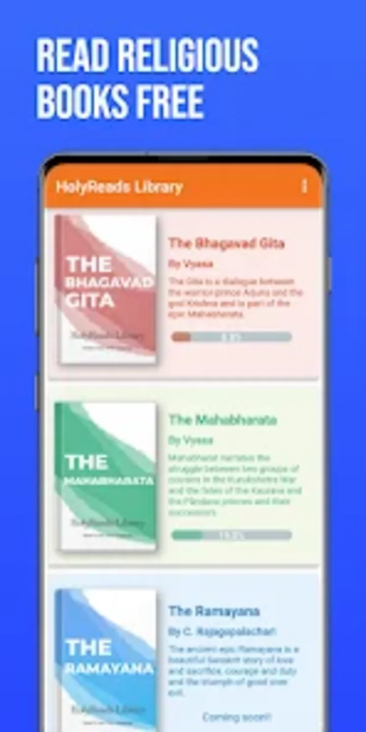 Cover image for HolyReads Library(App)