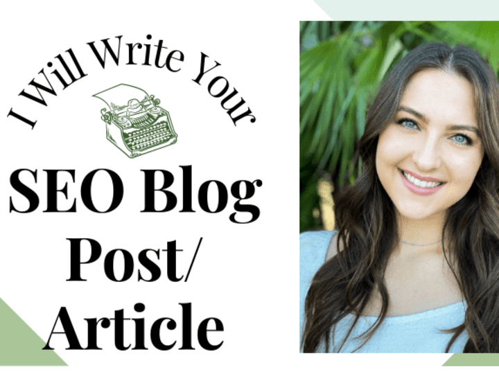 Cover image for I Will Write Your SEO Blog Post or Article