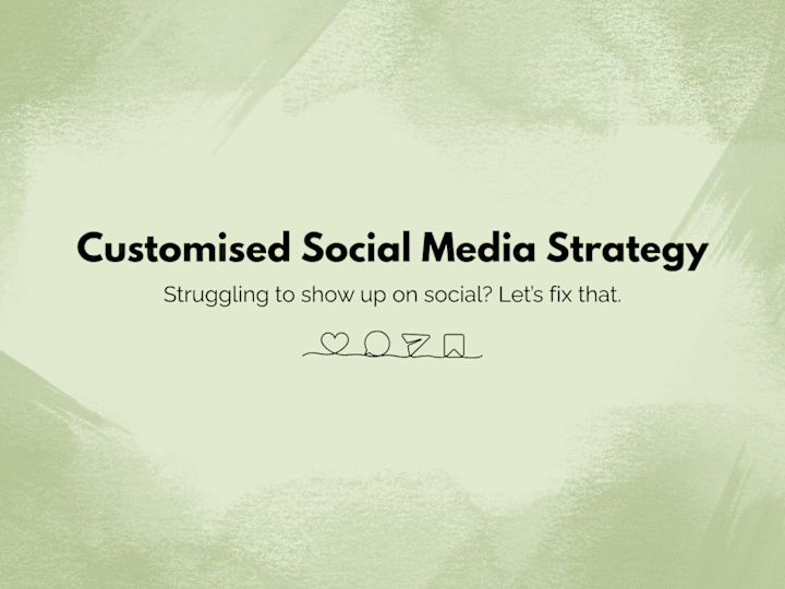 Cover image for Customised Social Media Strategy for Your Brand