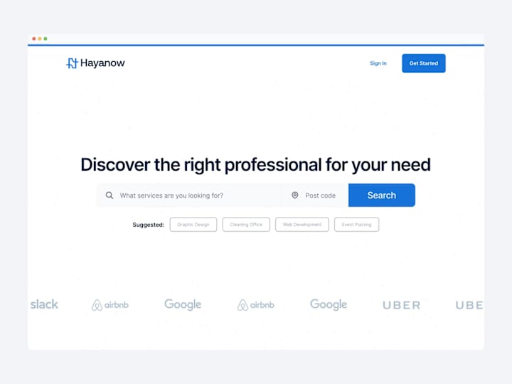 Cover image for Hayanow - Service Marketplace