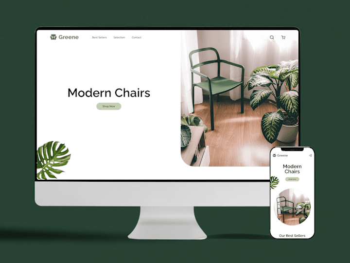 Cover image for Greene Chairs Website