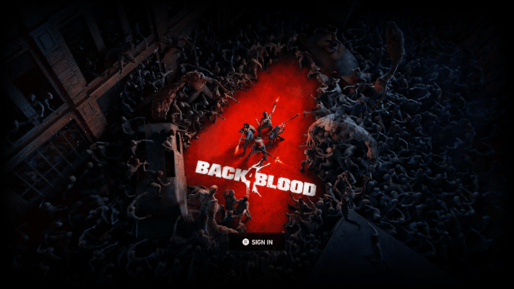 Cover image for 4 Blood - A Dark Fantasy Action Pc Game Design :: Behance