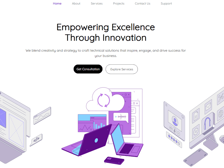 Cover image for FullStack Excellence: Digital Solutions from Frontend to Backend