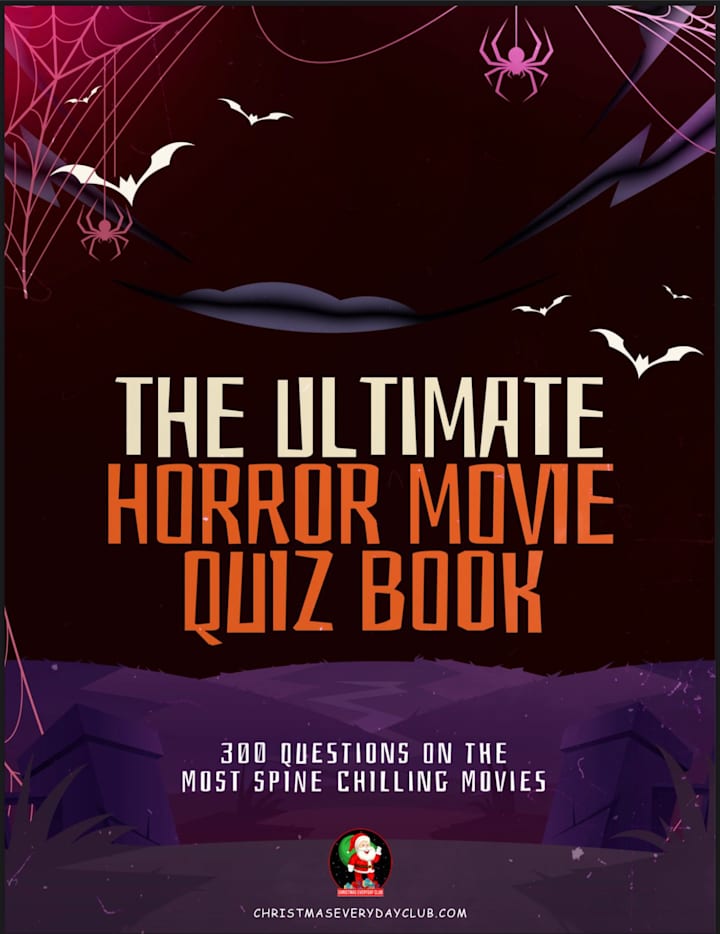 Cover image for The Ultimate Horror Movie Quiz book.