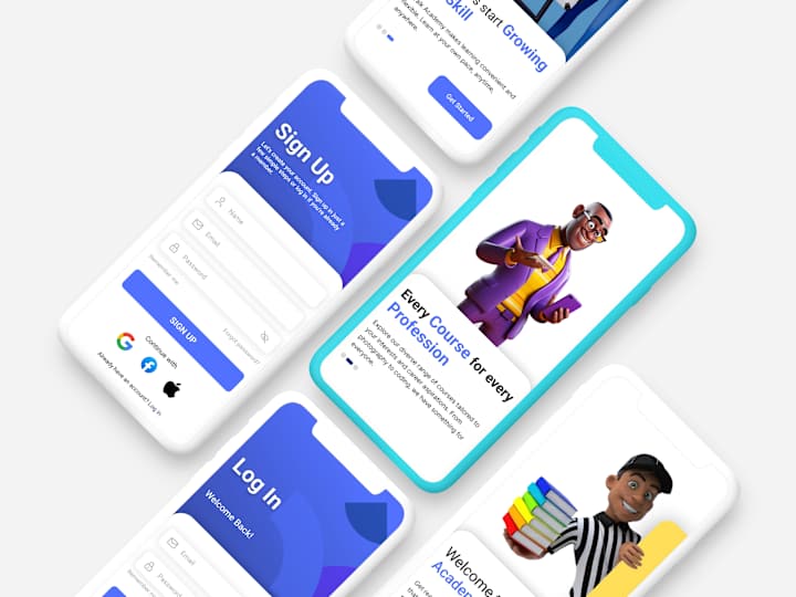 Cover image for Professional Mobile App Design using Figma