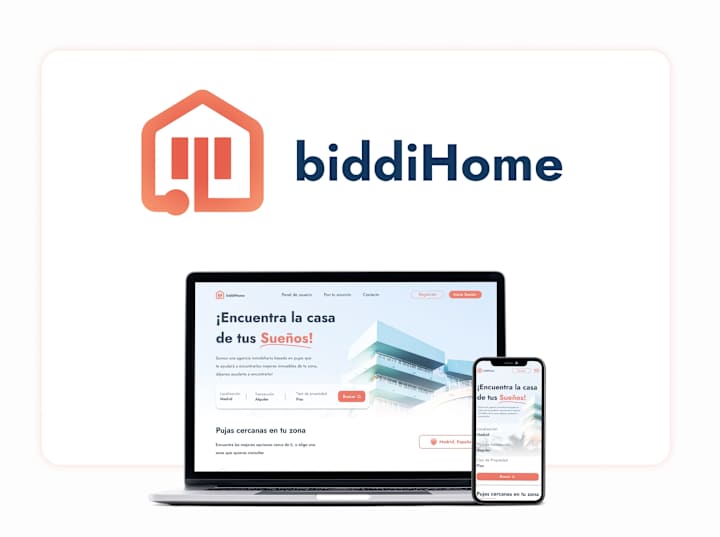 Cover image for UI UX Design for a Real State app : BiddiHome