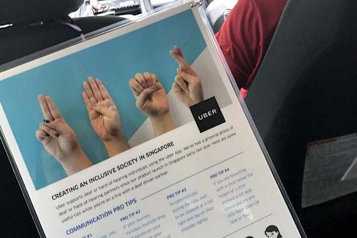 Cover image for Uber Deaf driver Programme