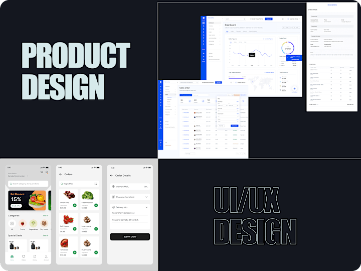 Cover image for Product Design - UI/UX