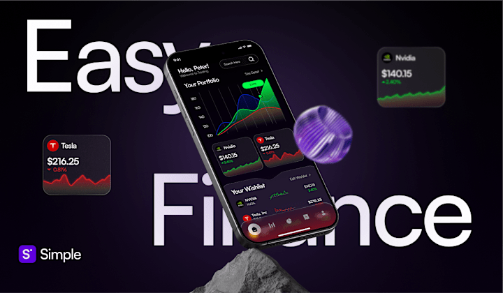 Cover image for Simple Finance App - UI/UX Design