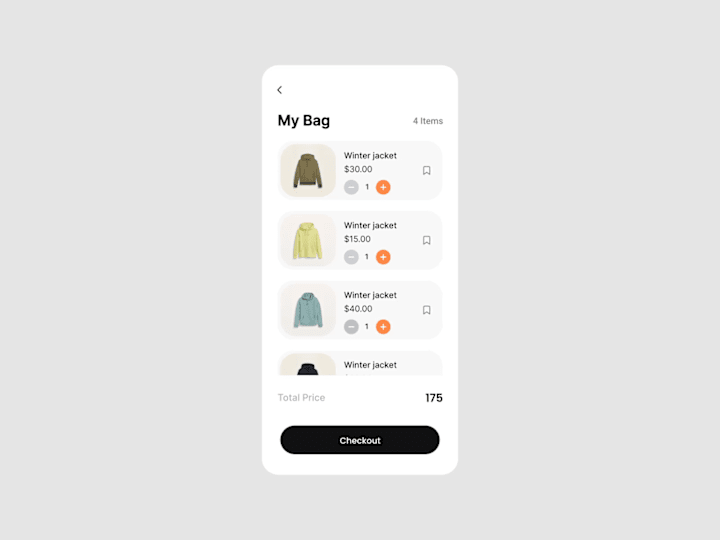 Cover image for Cart Page Animation