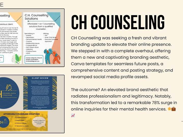 Cover image for CH Counseling Brand Elevation