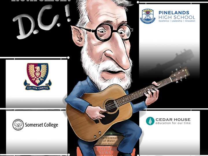 Cover image for I specialise in gift caricatures of valued clients or governors