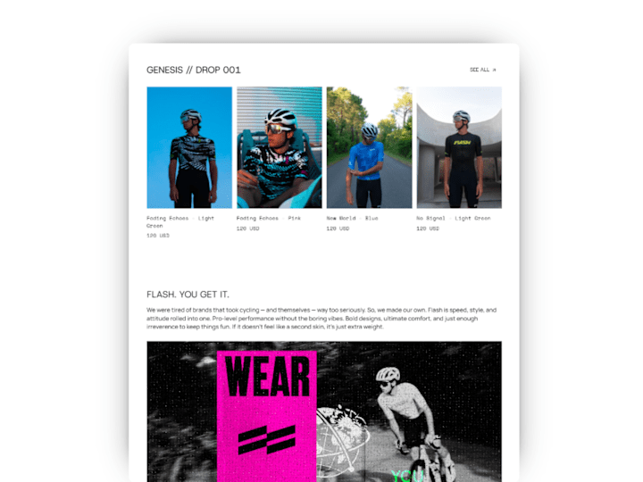 Cover image for Brand Storytelling and Ecommerce Content for Flash