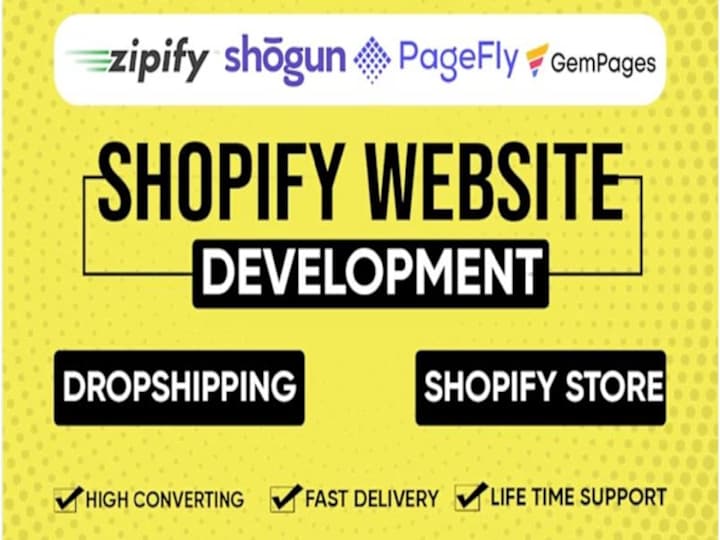 Cover image for Shopify Website Development