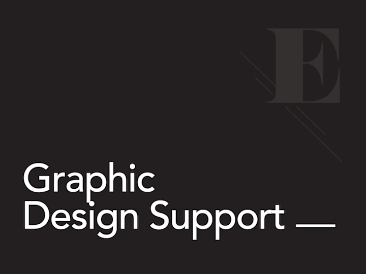 Cover image for Graphic Design Support