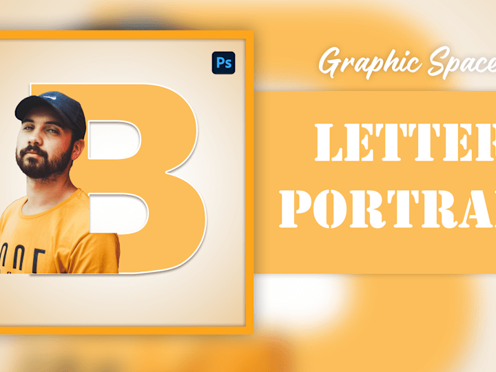 Cover image for Easy way to create Letter Portrait | Photoshop tutorial - YouTu…