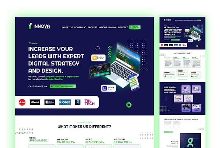 Cover image for Creative & Unique Web and Mobile Ui Ux Design