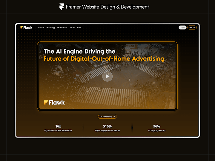 Cover image for Flawk Website Extension — Technology Page & Homepage Updates