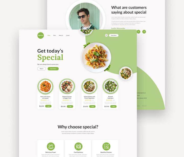 Cover image for Restaurant Website Design