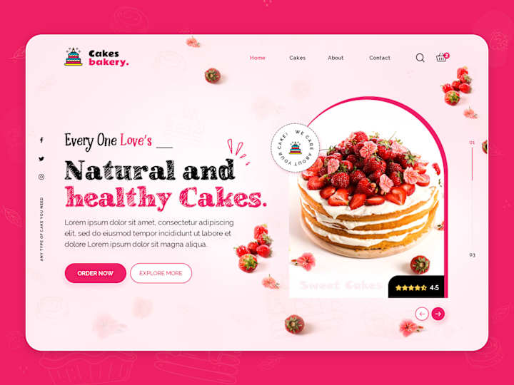 Cover image for Bakery Cake And Shop Banner Design