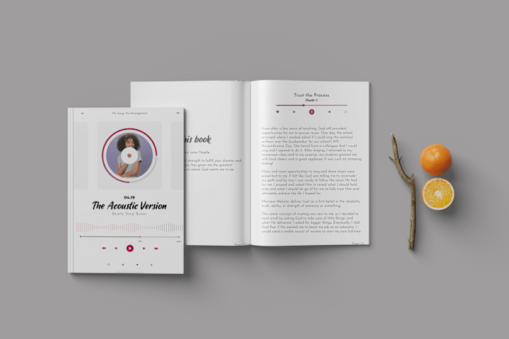 Cover image for iPhone Themed Musical Book interior and cover Design