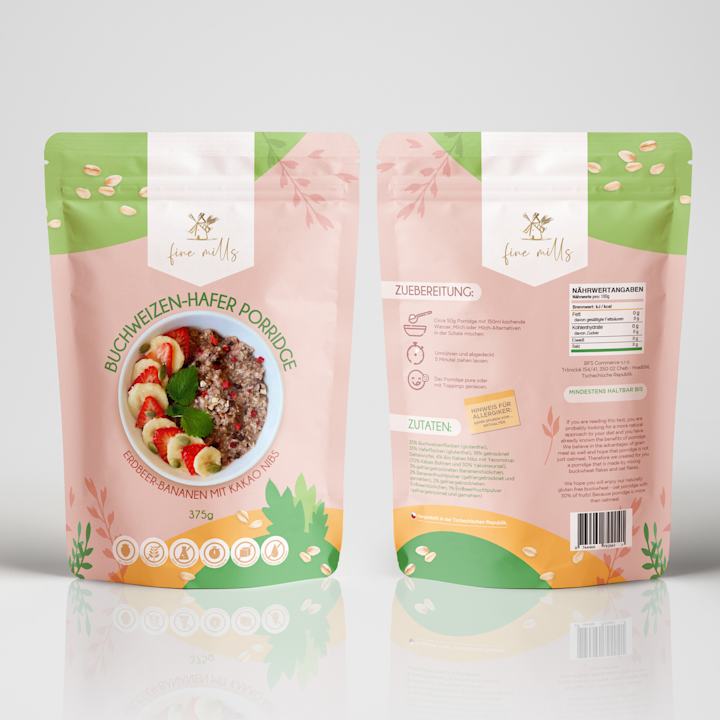 Cover image for Fine Mills packaging on Behance