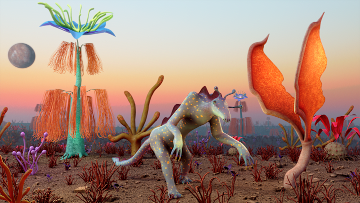 Cover image for Alien Landscape (3D Environment)