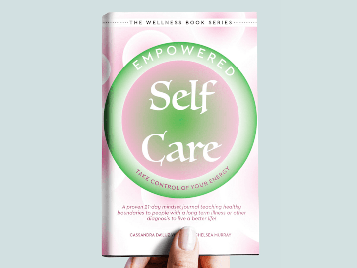 Cover image for Empowered Self-Care Book Cover Design