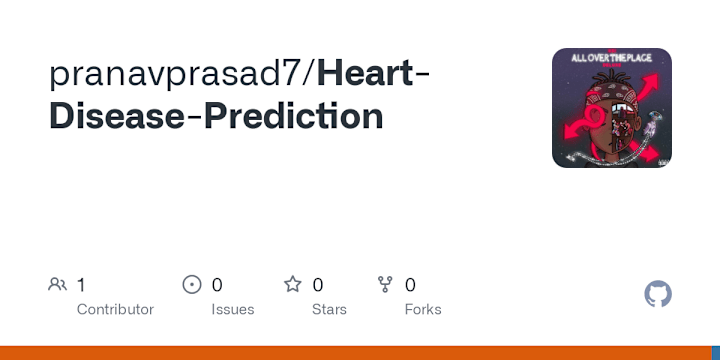 Cover image for pranavprasad7/Heart-Disease-Prediction