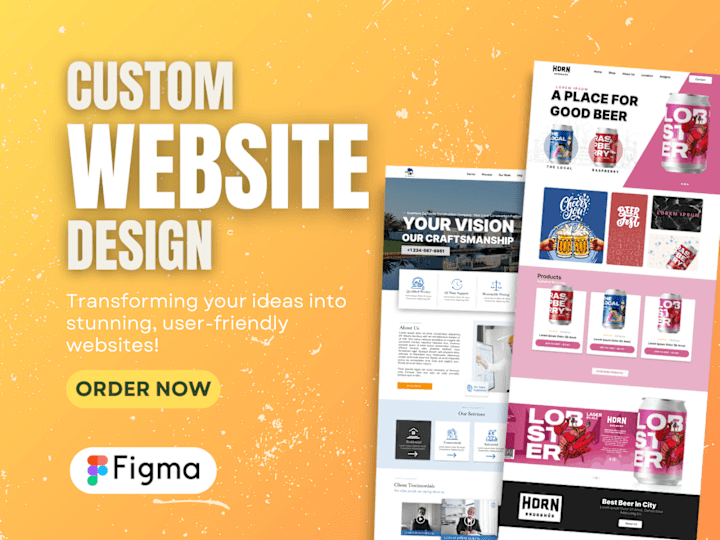 Cover image for Figma Website Design