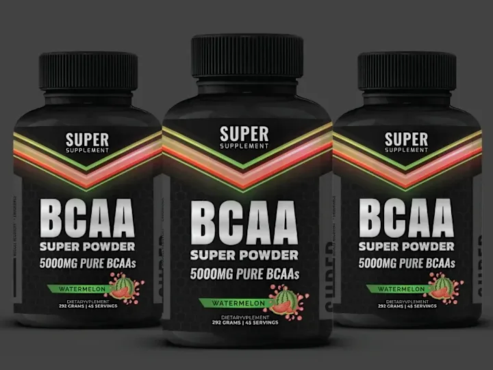 Cover image for Supplement Label design