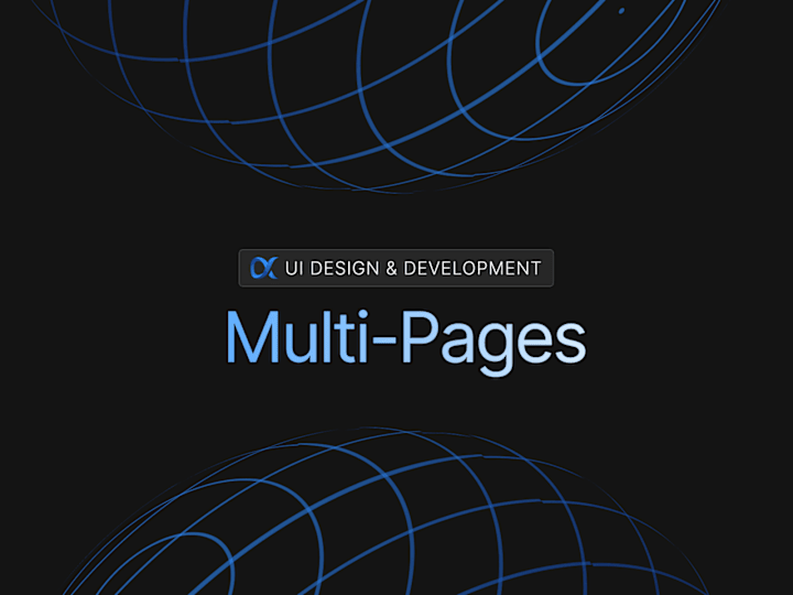 Cover image for Multi-Page Site Design & Development | Figma, Framer, Wordpress