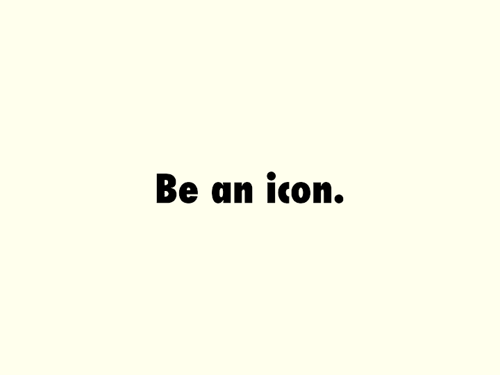 Cover image for Nike "Be An Icon"