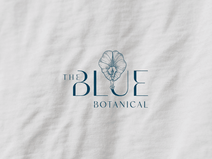 Cover image for Brand Identity - The Blue Botanical