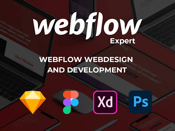 Cover image for You will get WebFlow, Figma to WebFlow, Webflow Expert