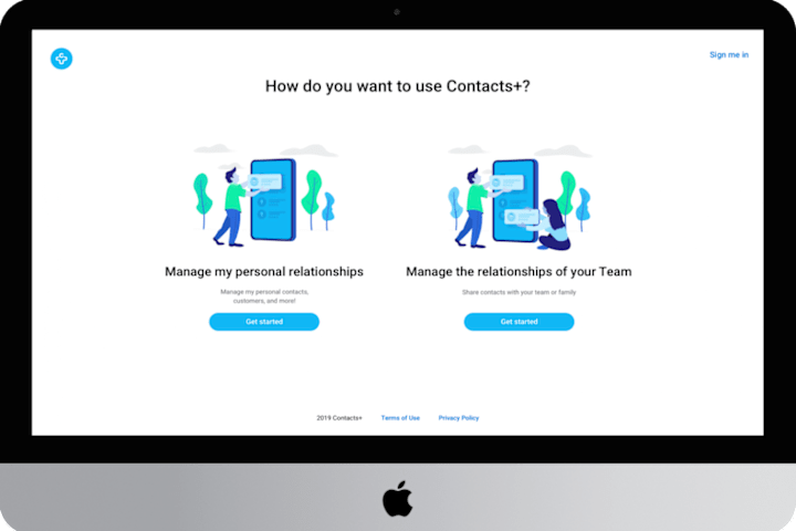 Cover image for Onboarding for Contacts+ 