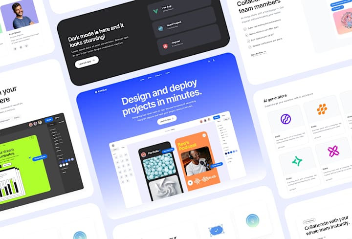 Cover image for Arkan — Framer SAAS Website