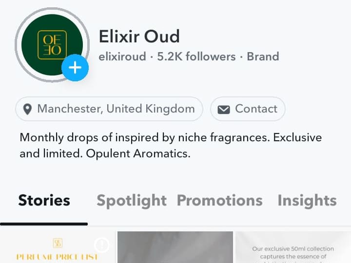 Cover image for Brand Marketing Luxury Perfume Elixir Oud