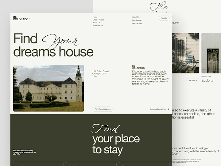 Cover image for De Colorado - Real Estate Agency