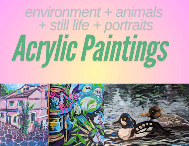 Cover image for Acrylic Painting