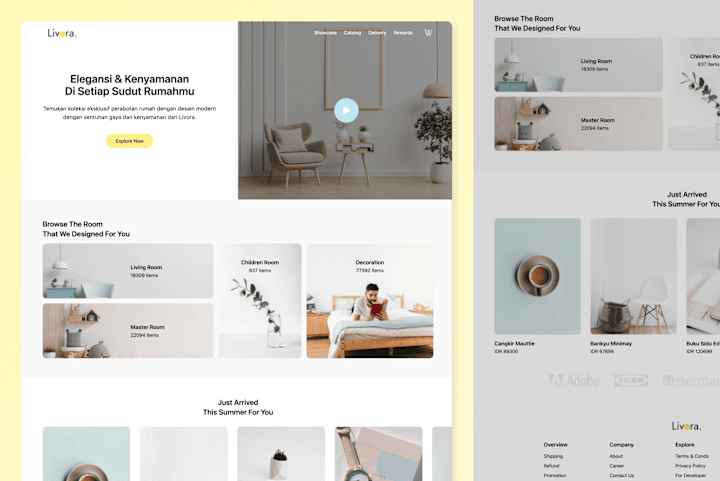 Cover image for Livora - Modern Furniture E-commerce Platform