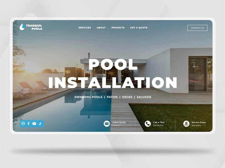 Cover image for This Pool Contractor Stands Out with their City's Best Website